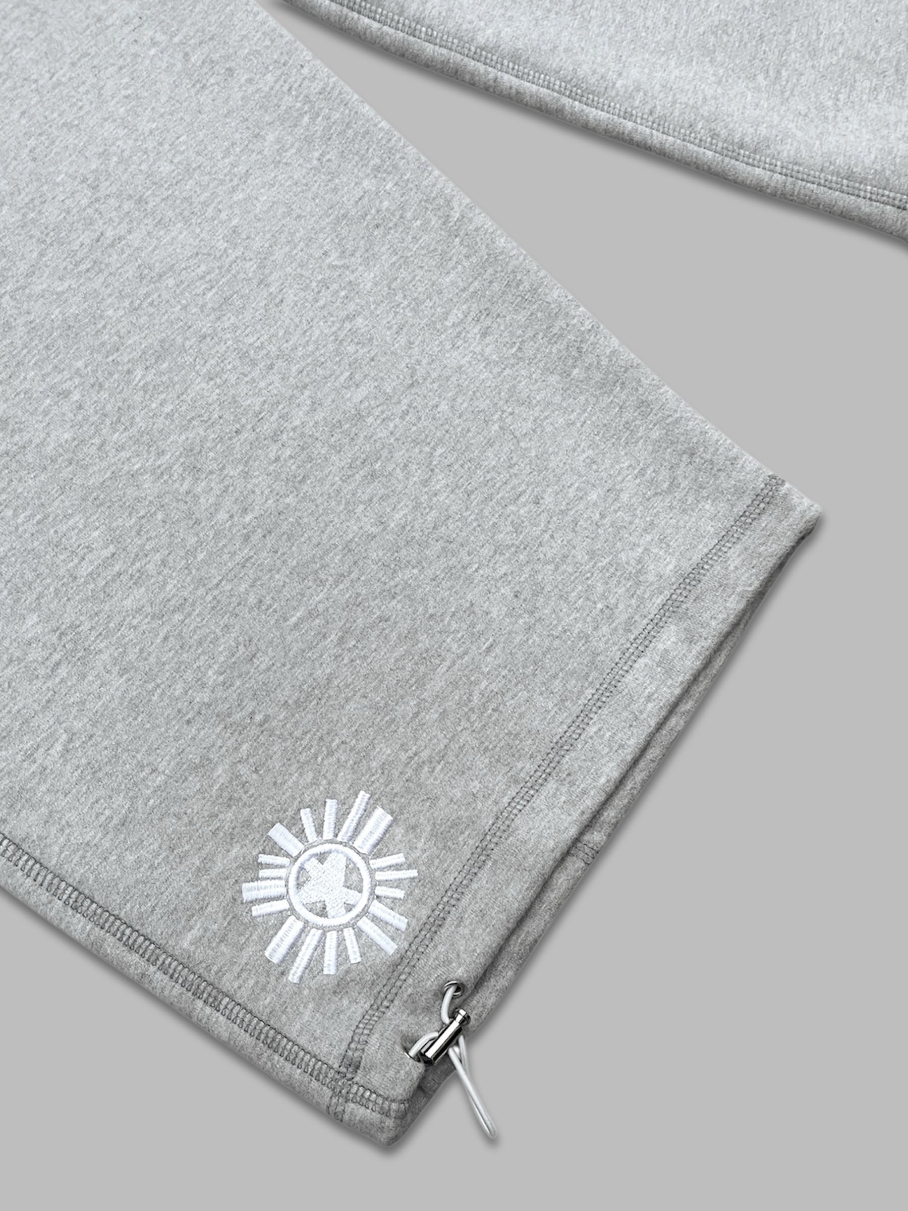 BIG DRIPPA© SWEATS [GRAY ON GRAY]