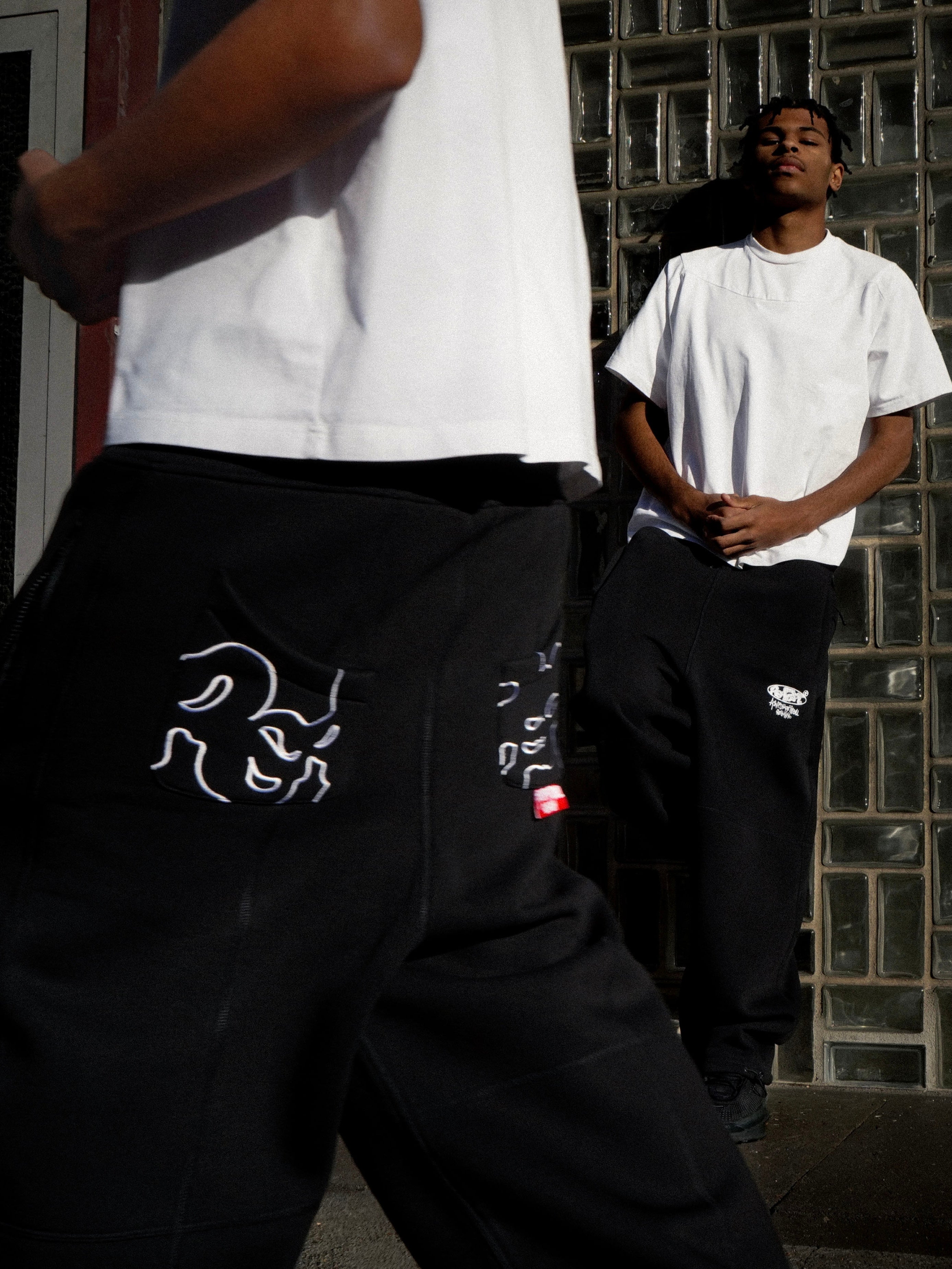 BIG DRIPPA© SWEATS [BLACK ON BLACK]