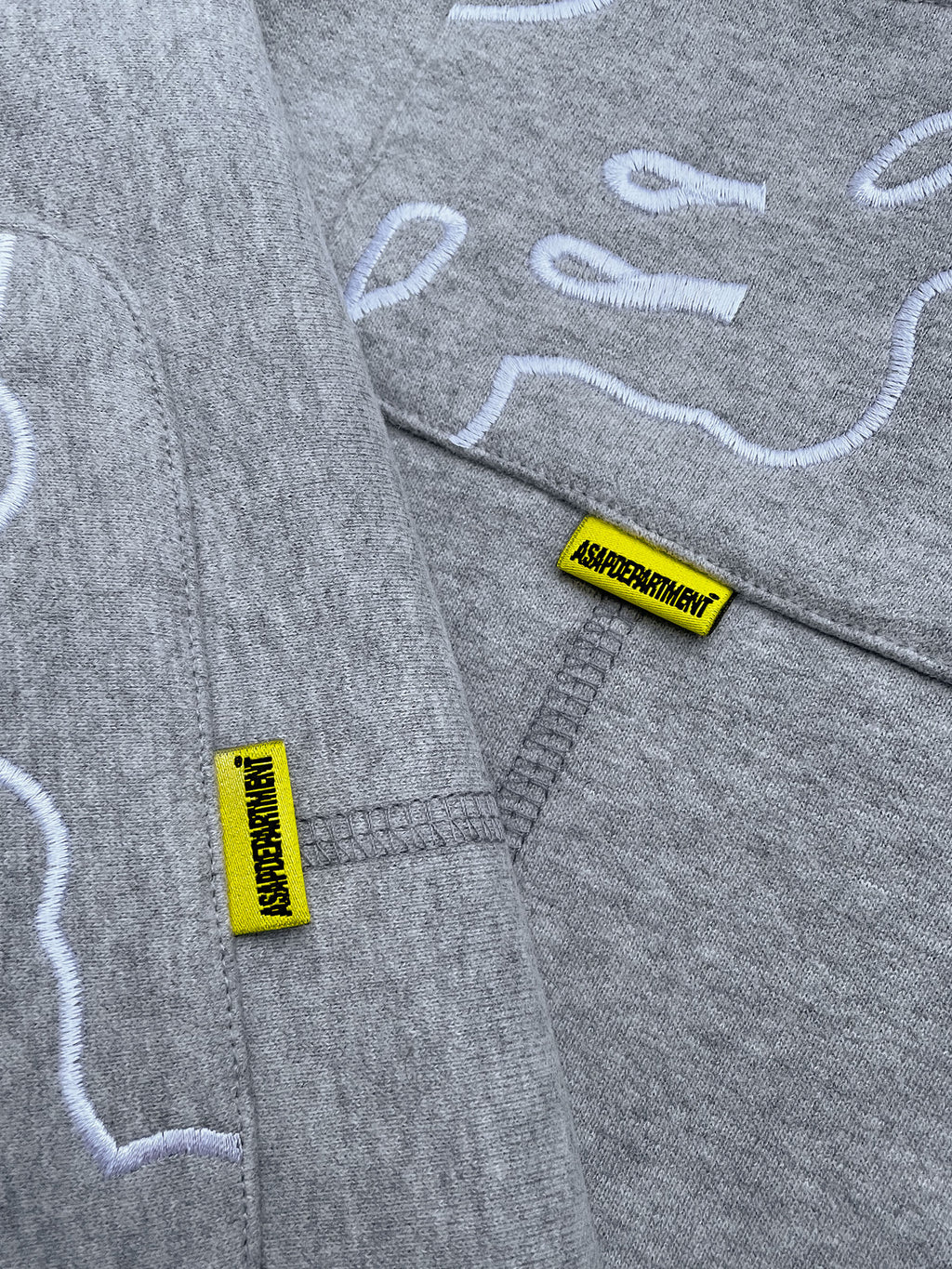 BIG DRIPPA© SWEATS [GRAY ON GRAY]