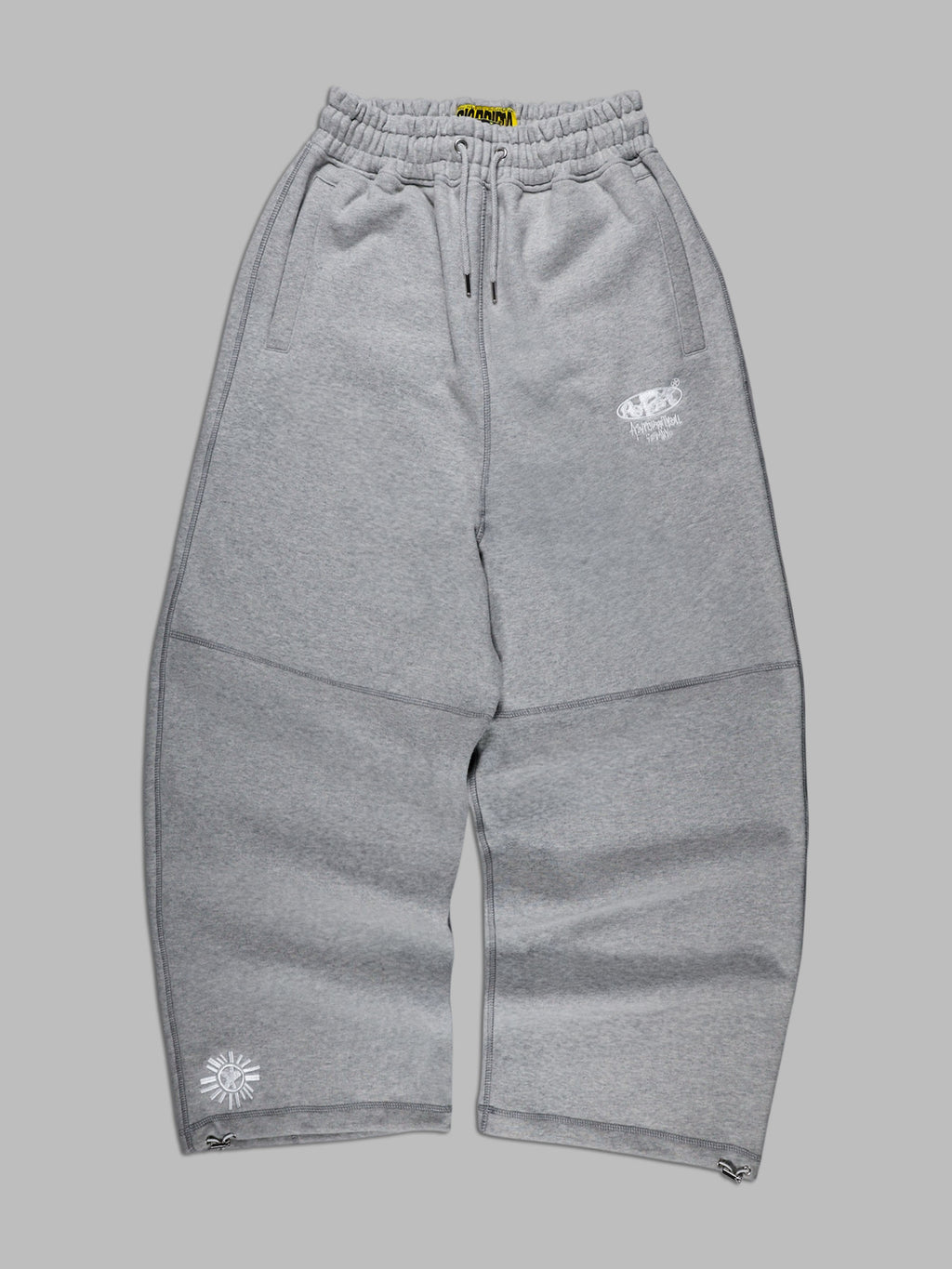 BIG DRIPPA© SWEATS [GRAY ON GRAY]