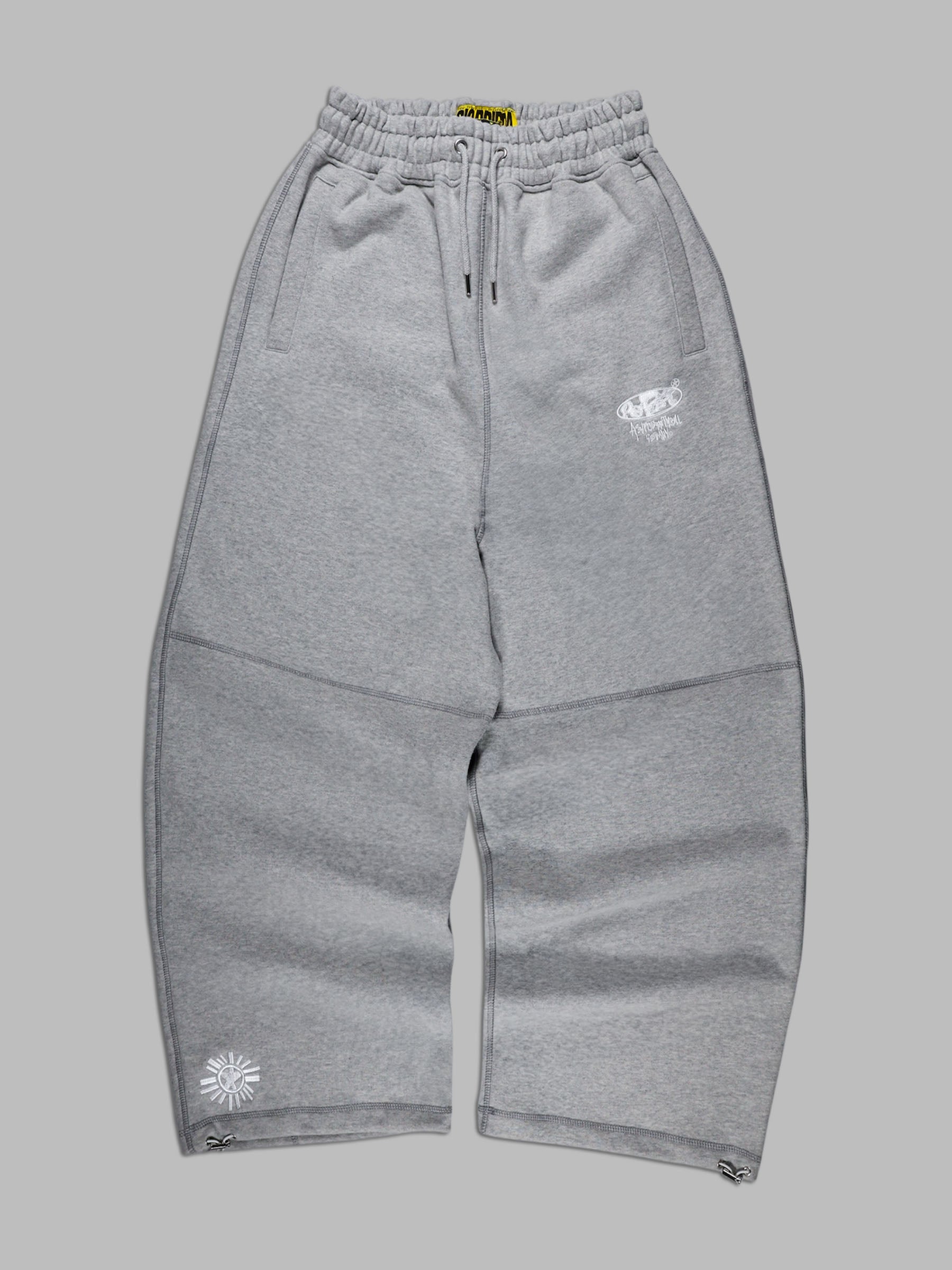 BIG DRIPPA© SWEATS [GRAY ON GRAY]