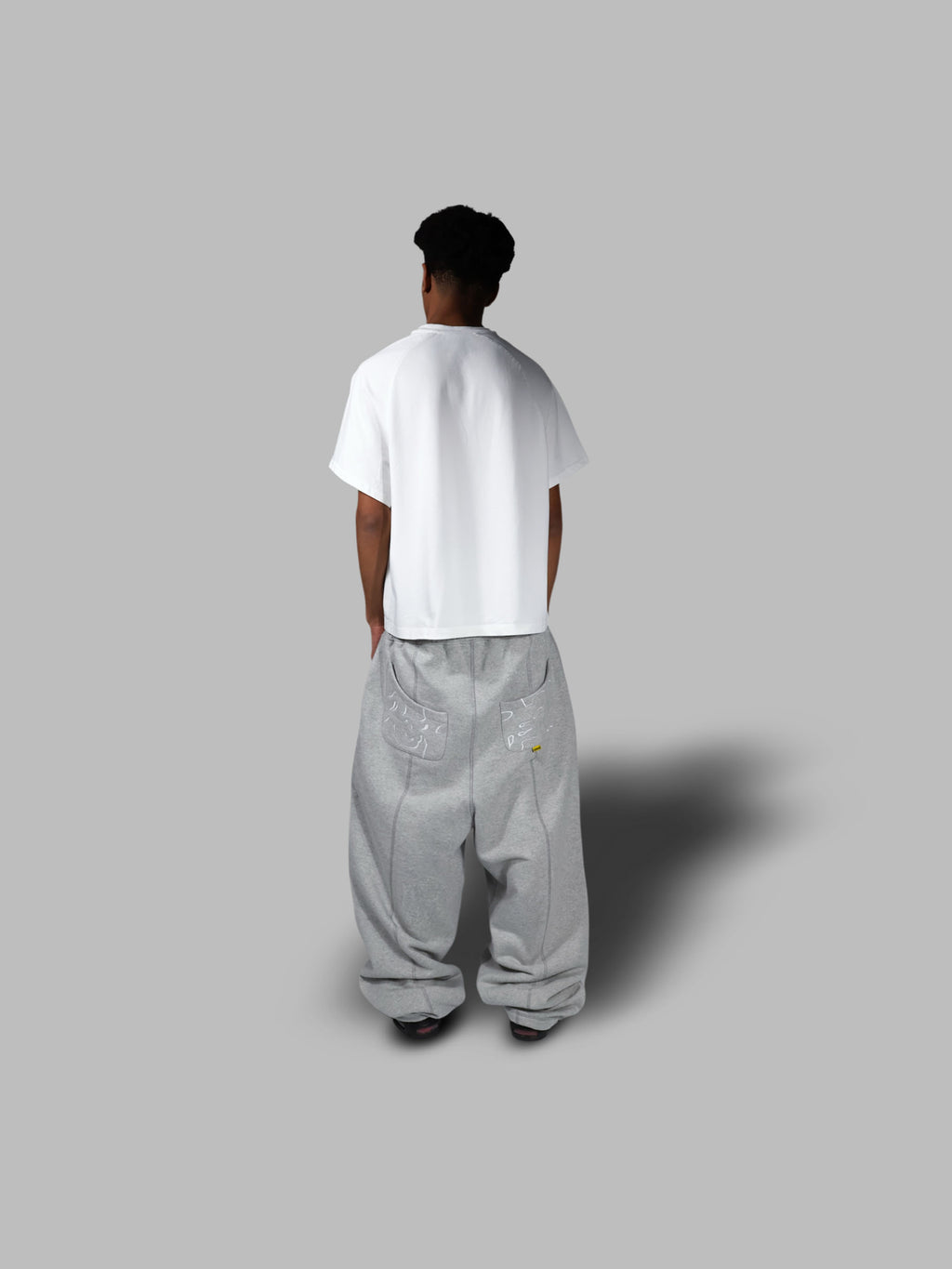 BIG DRIPPA© SWEATS [GRAY ON GRAY]